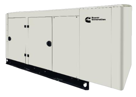 Cummins A054F630 RS50 50kw Power Quiet Connect™ Series Liquid Cooled Single Phase Standby Generator LP/NG New
