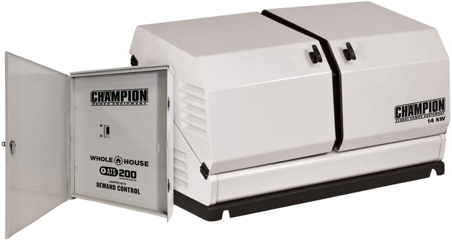 Champion 100294 14kW Standby Generator LP/NG w/ 200 Amp Automatic Transfer Switch New