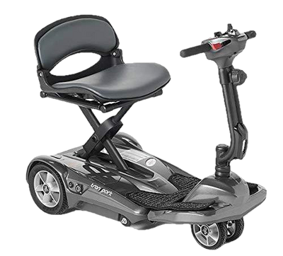 EV Rider Transport AF+ Automatic Folding Scooter Silver Open Box