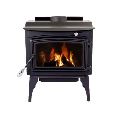 Pleasant Hearth WSL-1800 1,800 Sq. Ft. Medium 65,000 BTU EPA Certified Wood-Burning Stove New