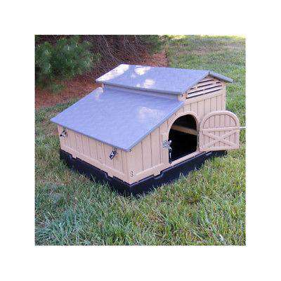 Formex Snap Lock Large Chicken Coop by Formex (Up to 8 Chickens), White | My Pet Chicken