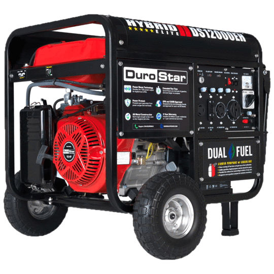 Durostar DS12000EH 9500W/12000W Dual Fuel Electric Start Generator New