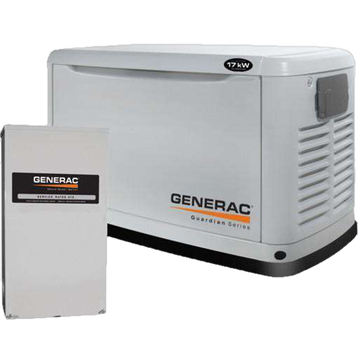 Generac/Honeywell 6053/6260 17kW Guardian Standby Generator w/ Smart Transfer Switch Manufacturer RFB