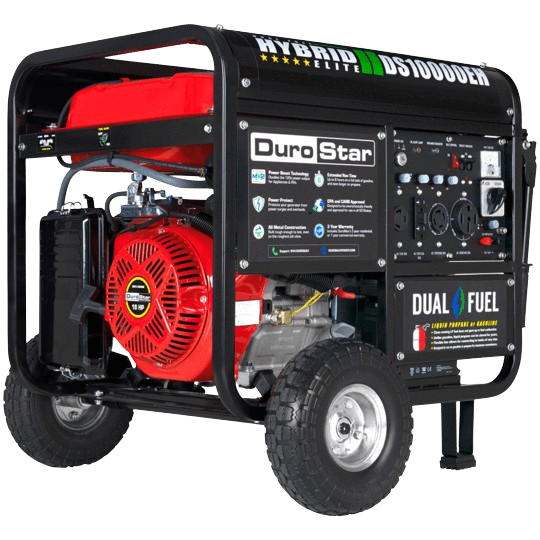 DuroStar DS10000EH 8000W/10000W Dual Fuel Electric Start Generator New