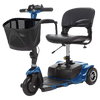 Vive Health MOB1025 3-Wheel Mobility Scooter Blue New