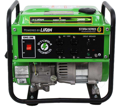 Lifan ES2000 Energy Storm 1400W/1600W Inverter Generator Open Box (Never Used)