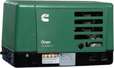 Cummins Onan RV QG 2500i 2.5kW RV Generator LP Propane Single Phase 120V 2.5HGLAA-8310 New