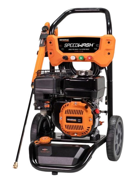 Generac 2900 PSI 2.4 GPM Gas SpeedWash Pressure Washer with Soap Tank New