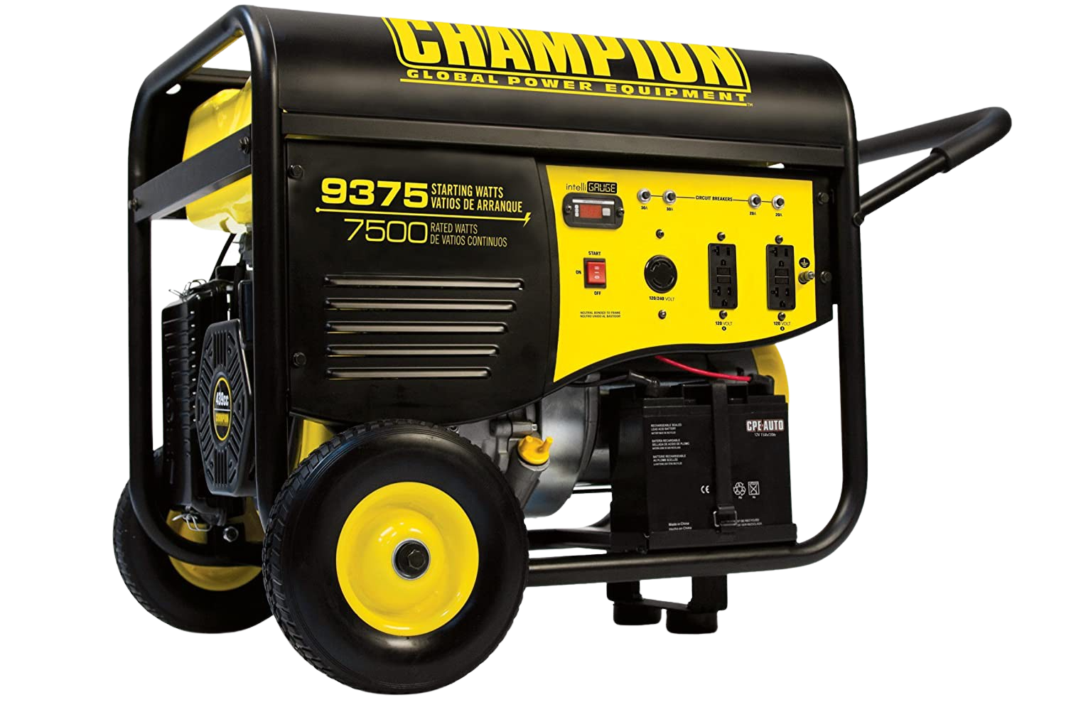 Champion 100219 7500W/9375W Gas Electric Start Generator Manufacturer RFB