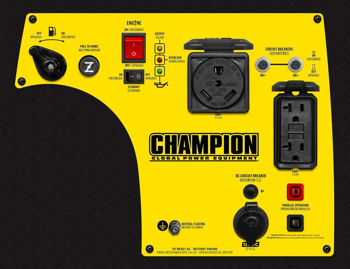 Champion 100233 3100W/3400W Inverter Gas Generator Generator Manufacturer RFB