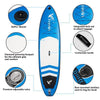 Freein 11' Explorer Inflatable SUP Stand Up Paddle Board Package Dual Action Pump Camera Mount Blue New