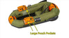 Sea Eagle PackFish 7 Inflatable Boat Pro Fishing Package Green Orange New