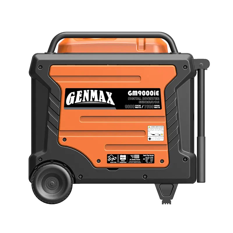 GENMAX GM9000iE 50 Amp 7600W/9000W Remote Start Gas Inverter Generator ...