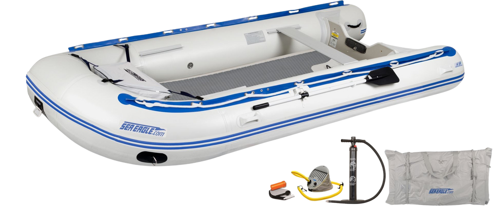Sea Eagle 14SRDK_D 14' Sport Runabout Inflatable Boat Drop Stitch Deluxe Package New