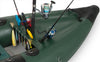 Sea Eagle 350FX Fishing Explorer Inflatable Kayak Pro Solo Package Green Black New