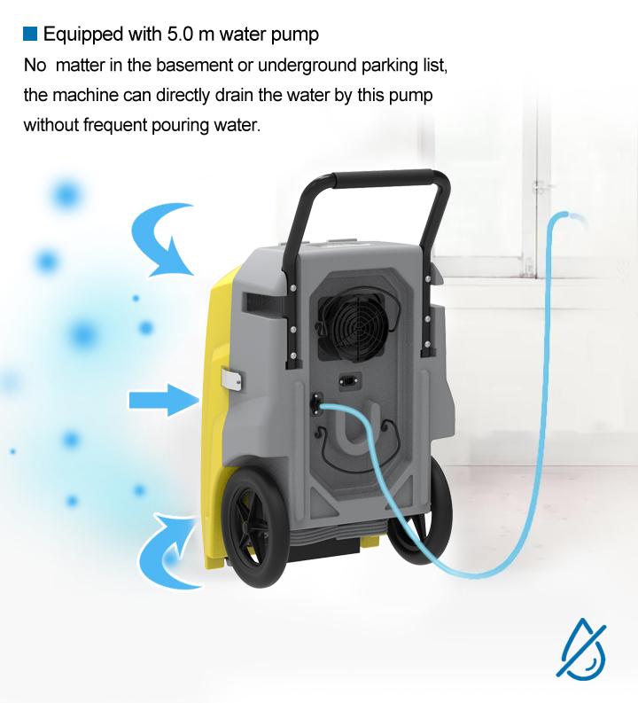 AlorAir Storm Pro 85 Pint Commercial WIFI Dehumidifier For Water Damage Restoration Smart App Control New