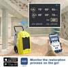 AlorAir Storm Pro 85 Pint Commercial WIFI Dehumidifier For Water Damage Restoration Smart App Control New