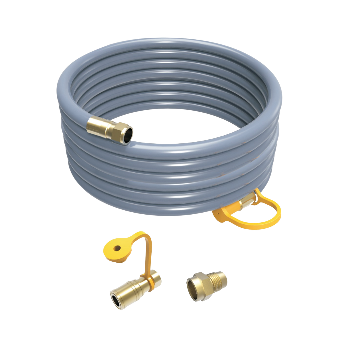 Firman 25' Natural Gas Hose With Storage Strap 1815 New