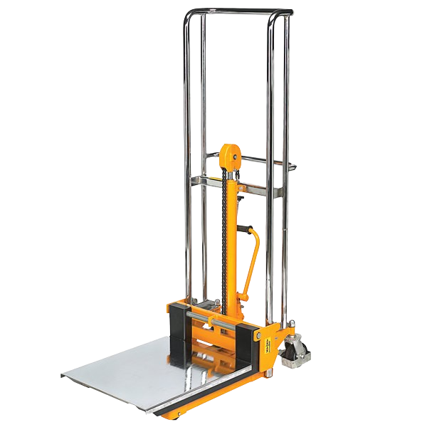 Wesco 272940 880 lb. Hydraulic Value Fork Lift with 25 1/2" Forks and 47" Lift Height New
