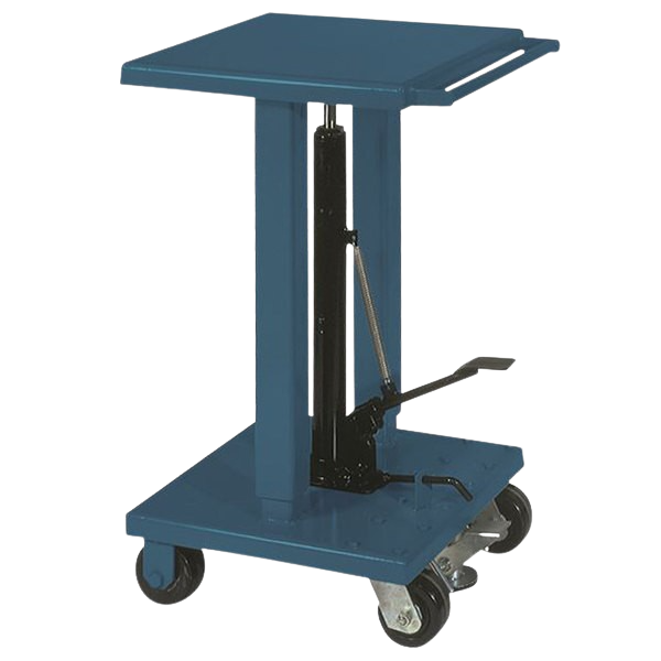 Wesco 260061 18" x 36" Standard Duty Lift Table with Swivel Casters 1000 lb. Capacity New