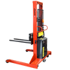 Wesco 261062 1500 lb. Hydraulic Power Lift Fork Stacker with 42" Forks and 64" Lift Height New
