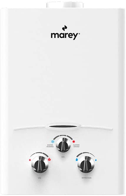 Marey GA5FNG 1.32 GPM 34,120 BTU NG Natural Gas Tankless Water Heater New