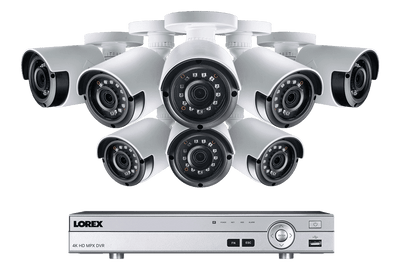 Lorex 2KMPX88 Super HD 4MP 8 Camera 8 Channel DVR Surveillance Security System New
