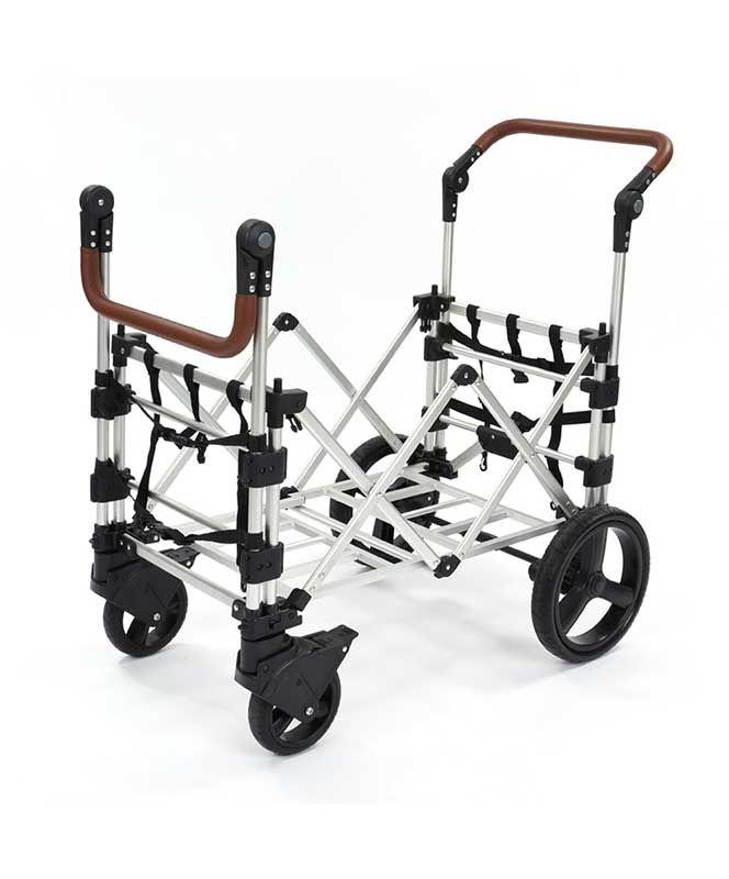 Keenz 7s 5-Point Harness Light Weight Stroller Wagon with Canopy Black – FactoryPure