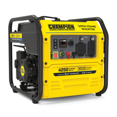 Champion 100302/200955 3500W/4000W Open Frame Inverter Gas Ultra Quiet Generator New