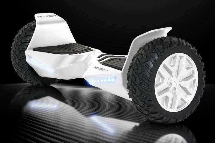 Halo Rover X Electric Hoverboard Bluetooth 8.5" White Manufacturer RFB