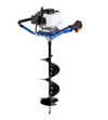 Landworks GUO021 8" x 30" Bit 3HP 52cc 2 Stroke Engine Gas Earth Auger with Fishtail New