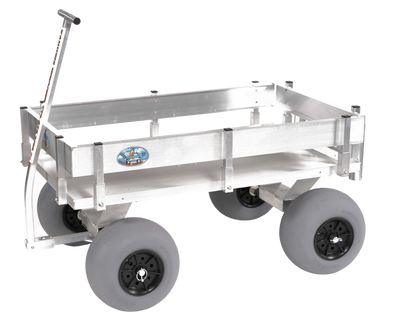 Alumacart Big Kahuna Beach & Fishing Wagon Alumacart Big Kahuna Beach & Fishing Wagon