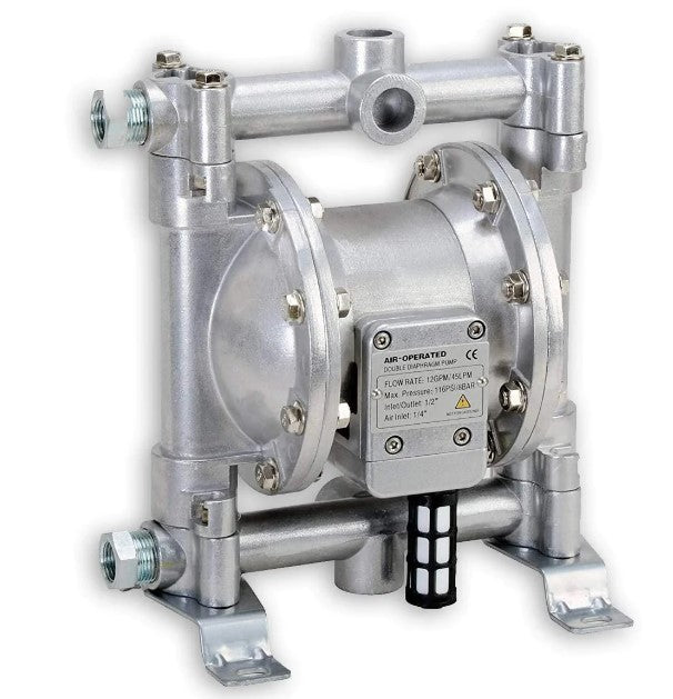 Fuelworks Double Diaphragm Transfer Pump 1/2" Nitrile/NBR/Buna-N 12GPM/45LPM 17150500 New