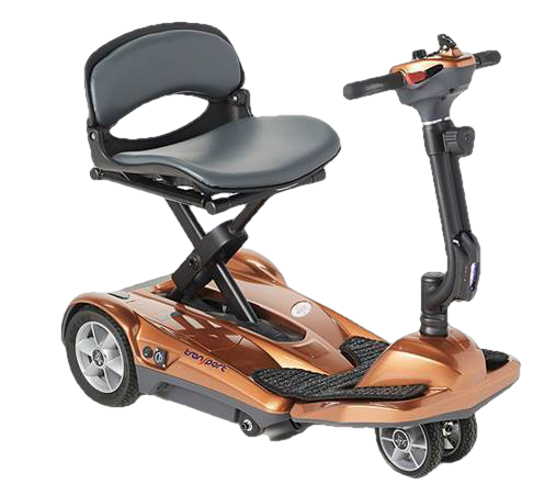 EV Rider Transport M Easy Move Scooter Lithium Folding Scooter Copper Open Box