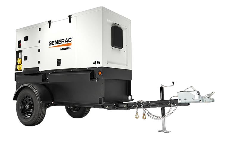 Generac MMG45IF4 36kw/40kw Skid-Mount Isuzu Engine Mobile Diesel Generator New