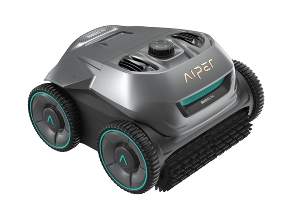 Aiper SEAGULL-PRO Flat Wall Water Line Cleaning Cordless Robotic Pool Cleaner Gray New