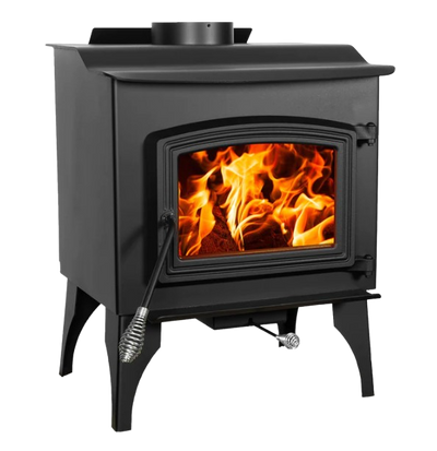 Pleasant Hearth GWS-1200 1,200 Sq. Ft. 56,107 BTU EPA Certified Wood Burning Stove New
