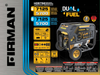 Firman H05752 5700W/7125W 30 Amp Recoil Start Dual Fuel Portable Generator New