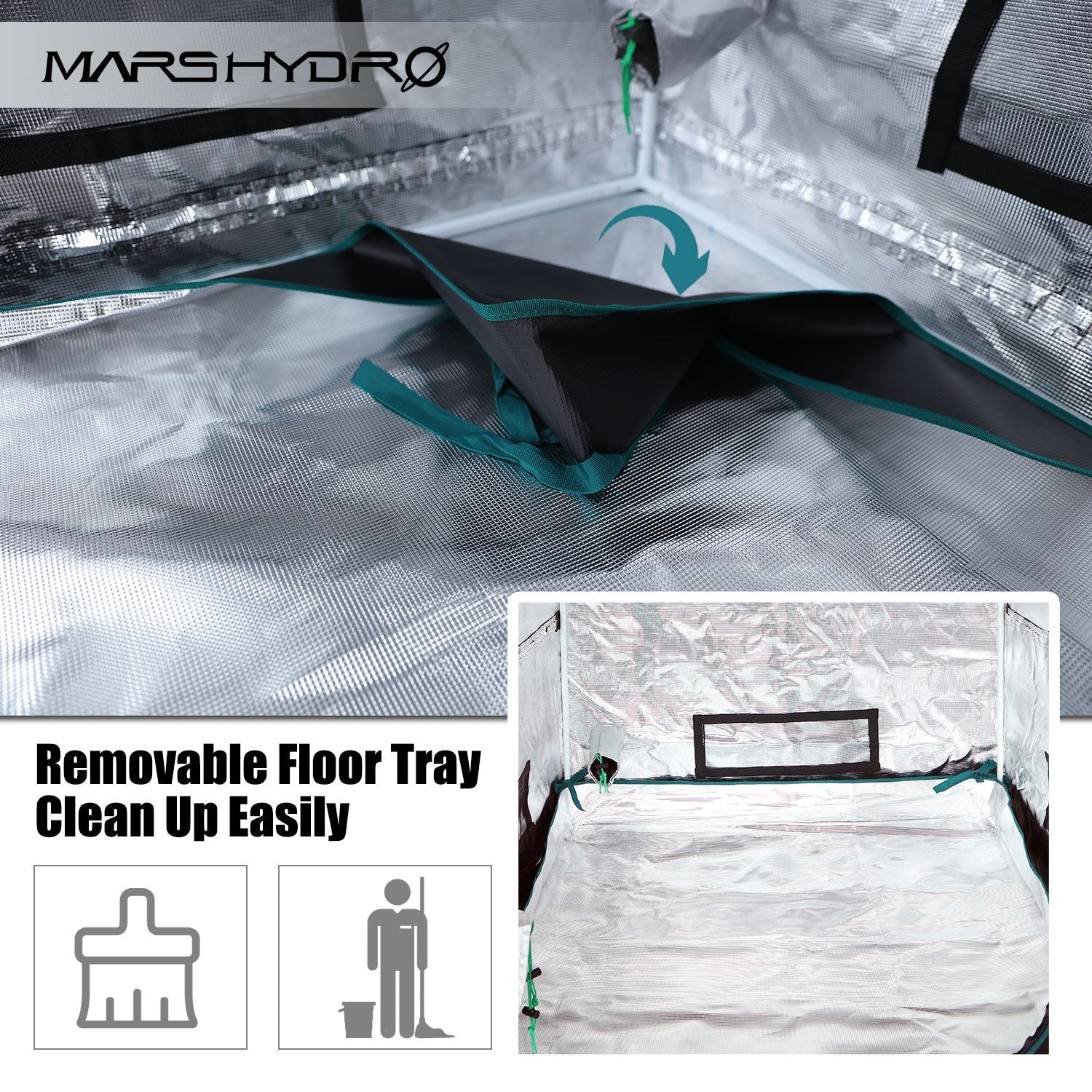mars hydro tent instructions Mars Hydro Grow Tent 8' x 8' MH-240X240X200 New – FactoryPure
