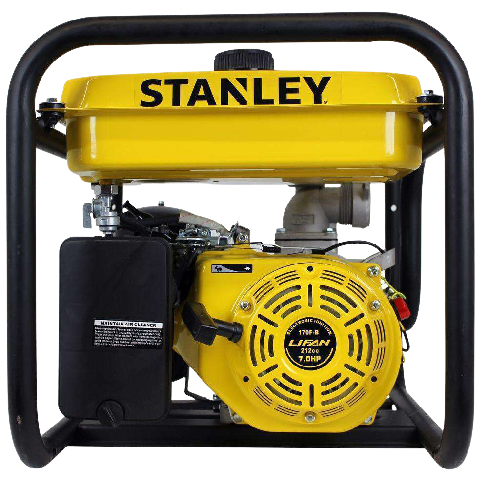 Stanley ST2WPLT-CA 7 HP 2 in. Suction and Discharge Ports Non-Submersible Displacement Water Pump New