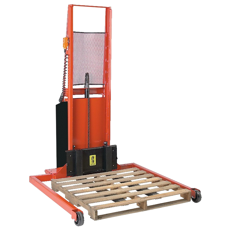 Wesco 261035 Electric Adjustable Span Straddle Stacker 3" x 40" Fork 64" Lift Height New