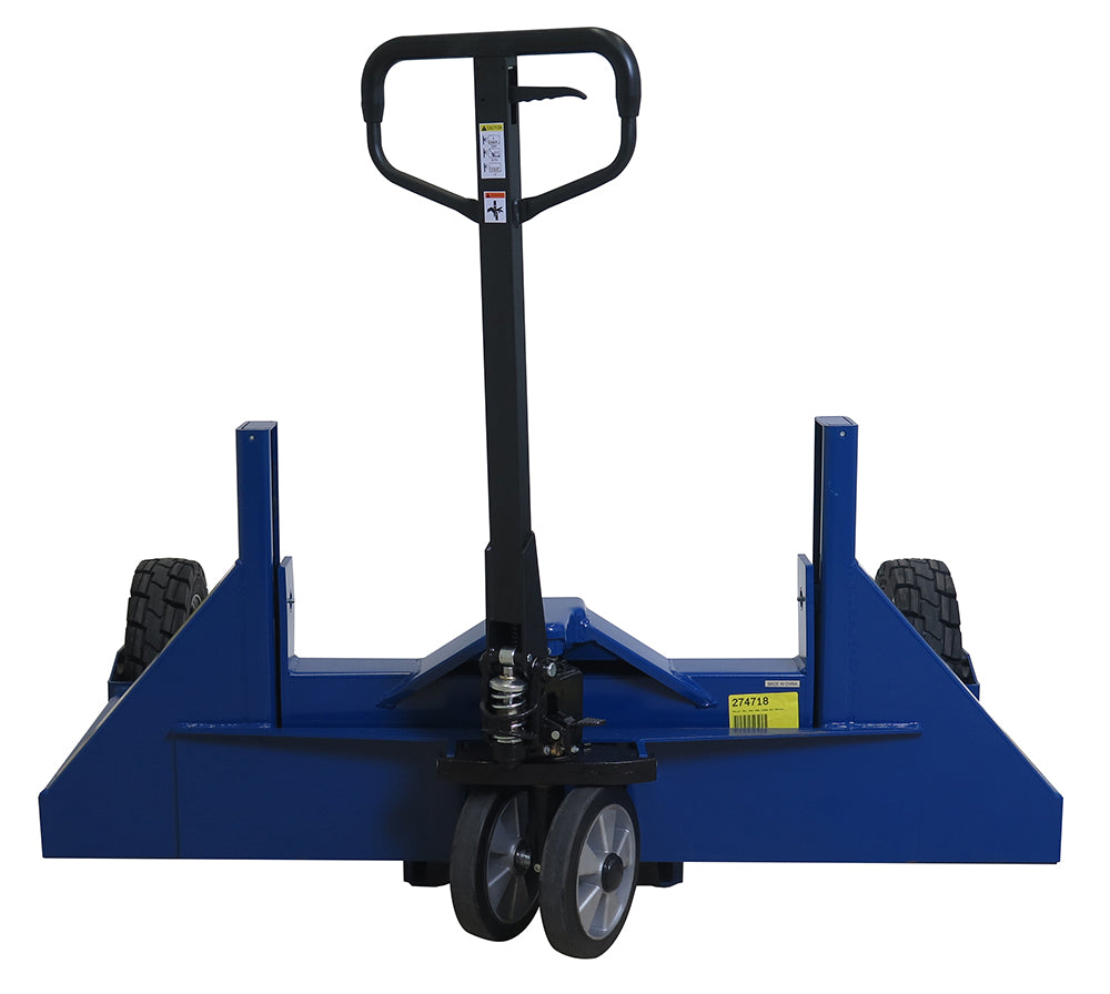 Wesco 274718 Advantage Pro Max All-Terrain Pallet Truck with 63 1/4" x 32" Forks and 3300 lb. Capacity New