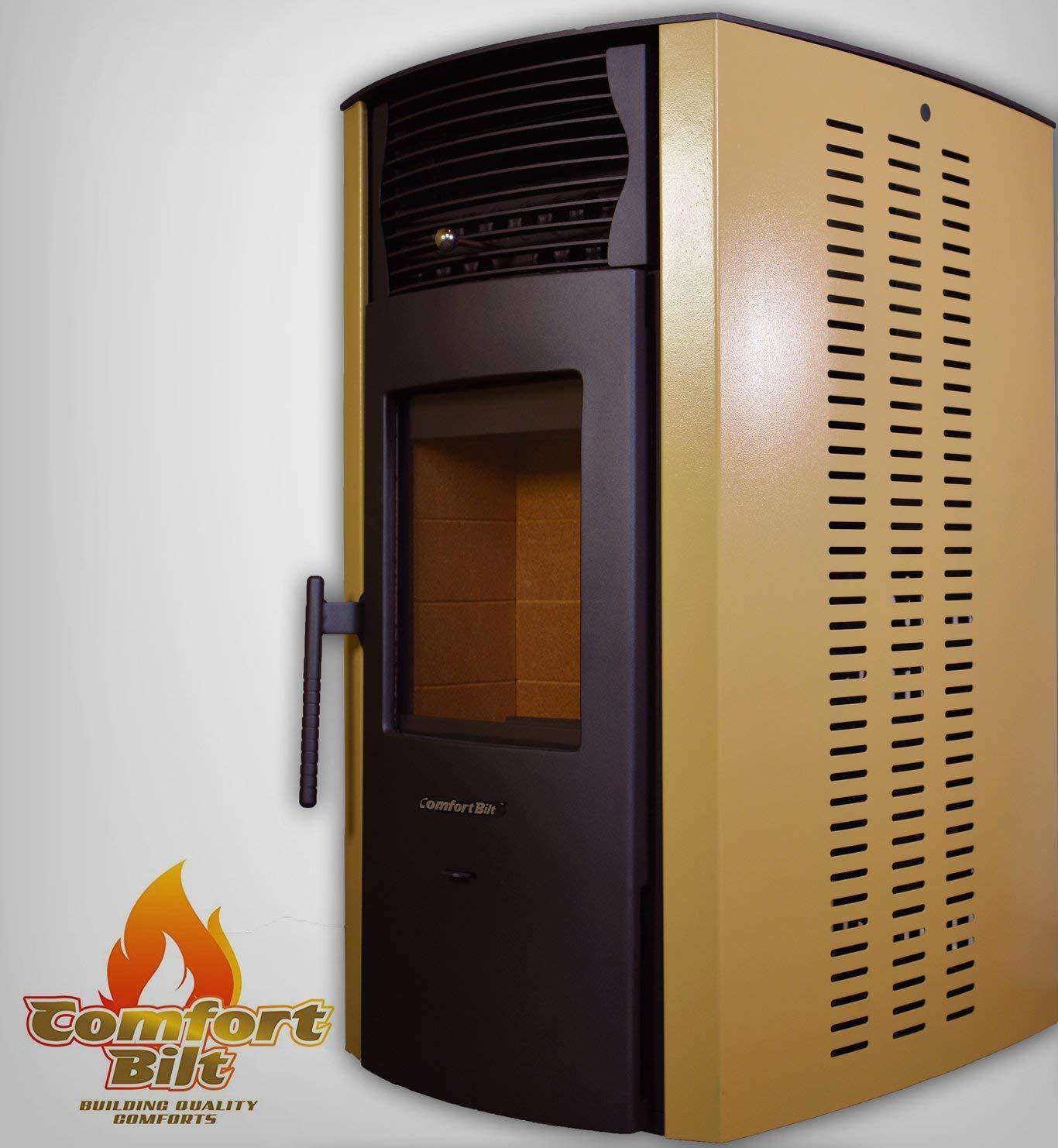 ComfortBilt HP50 2,200 sq. ft. EPA Certified Pellet Stove Auto Ignition  Apricot – FactoryPure
