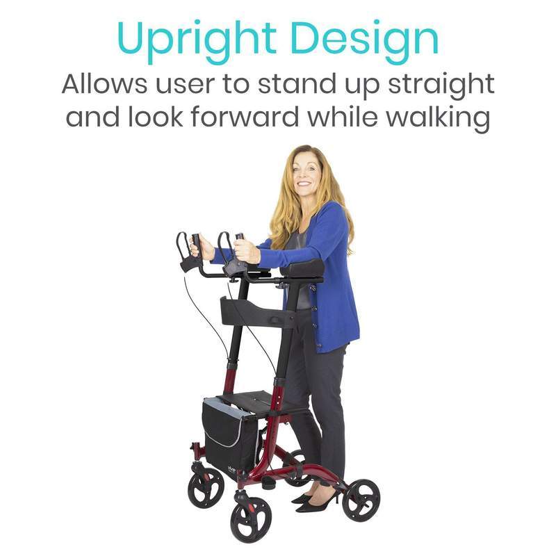 Vive Health MOB1033RED Upright Walker Red New