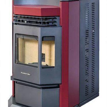 ComfortBilt HP22-N 2,800 sq. ft. EPA Certified Pellet Stove with Auto Ignition 80 lb Hopper Capacity Red New