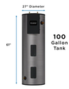 Ariston ARIEC100C3W165 100 Gallon 16,500 Watt Electric Water Heater New