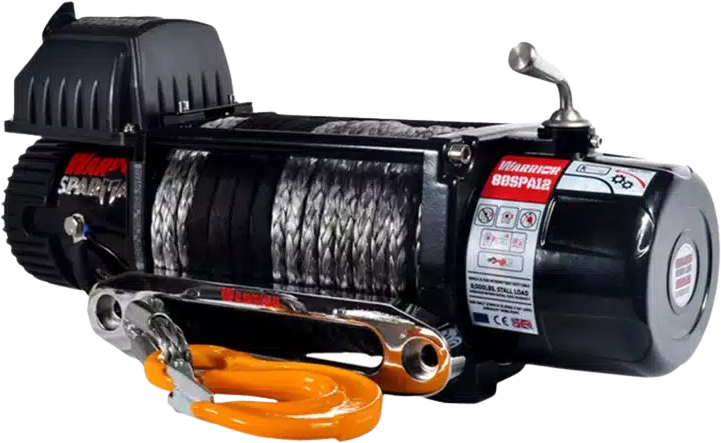 DK2 6000-SR 6,000 lbs. Capacity Warrior Spartan Electric Synthetic Winch New