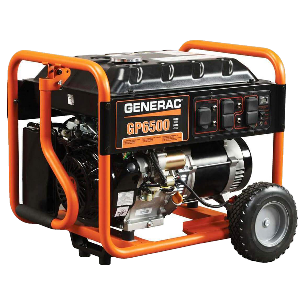 Generac GP6500 6500W/8125W Gas Generator Manufacturer RFB