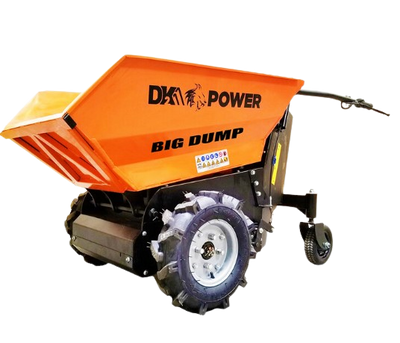 DK2 OPD811 8 cu. ft. 1100 lbs. Capacity Electric Powered Dump Cart with Auto-Stop Release and Brake New
