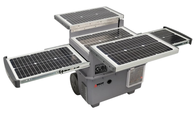 Wagan 8824 Solar ePower Cube 1500 Lithium Solar Generator New